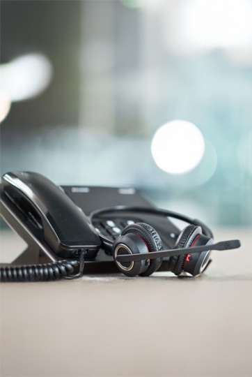 telephone & headset